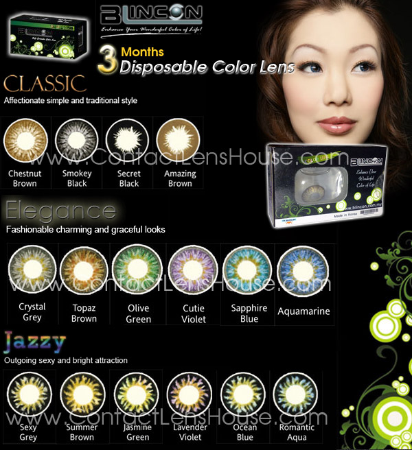 Blincon Color Lens Enhance Your Wonderful Color Of Life