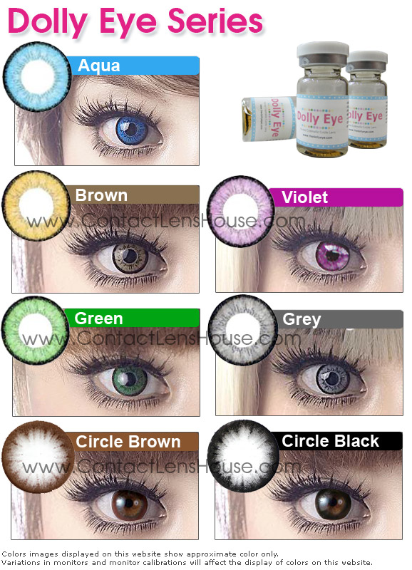 Dueba Dolly Eye contact lens at special pricing