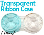Transparent Ribbon Case - Blue