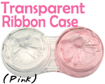 Transparent Ribbon Case - Pink