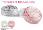 Transparent Ribbon Case - Pink