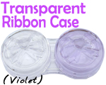 Transparent Ribbon Case - Violet