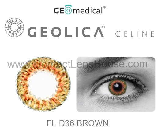 GEOLICA EURO CELINE Circle Lenses | ContactLensHouse  
