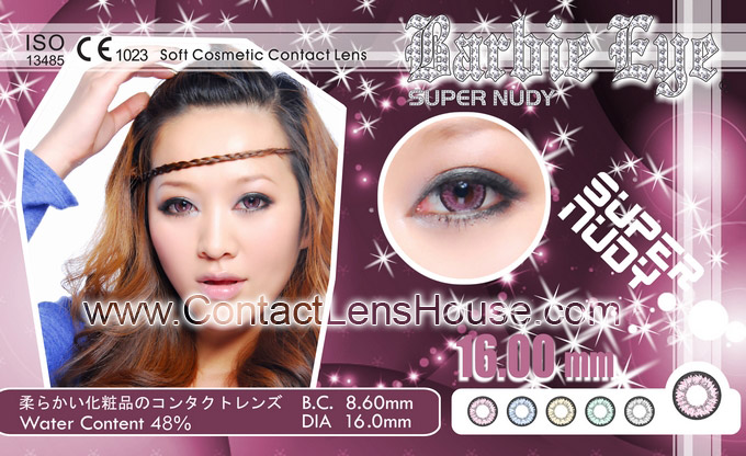 BarbieEye Super Nudy Pink 16mm Lens