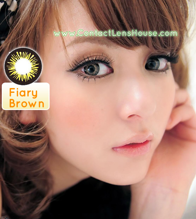 Fairy coloured lens - brown