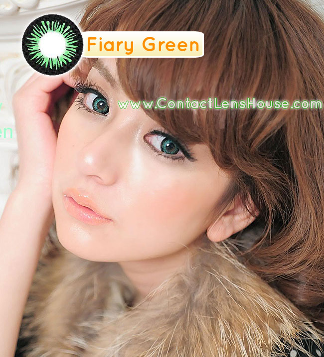 Fairy coloured lens - green