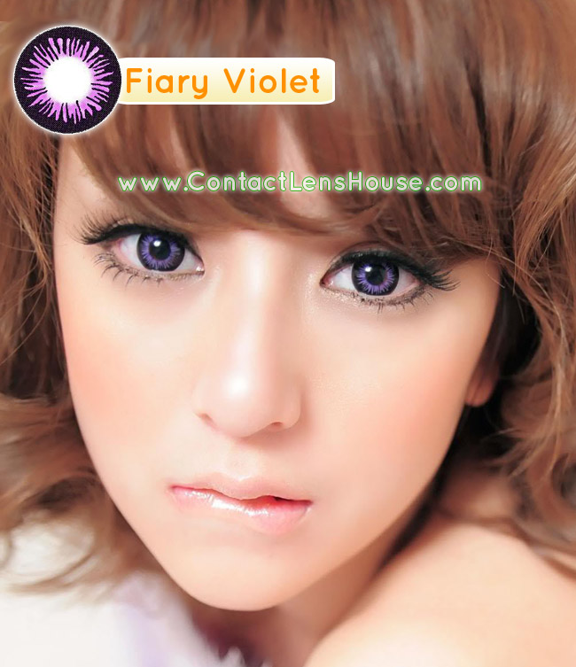 Fairy coloured lens - violet