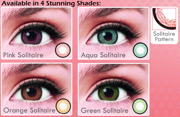Freshkon Dezigner cosmetic lens colors