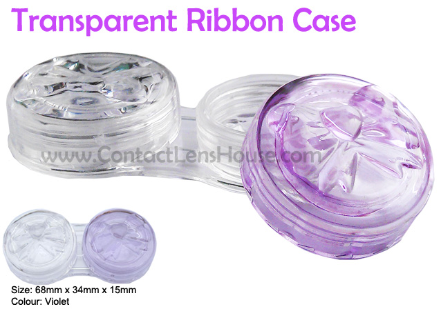 Transparent ribbon case