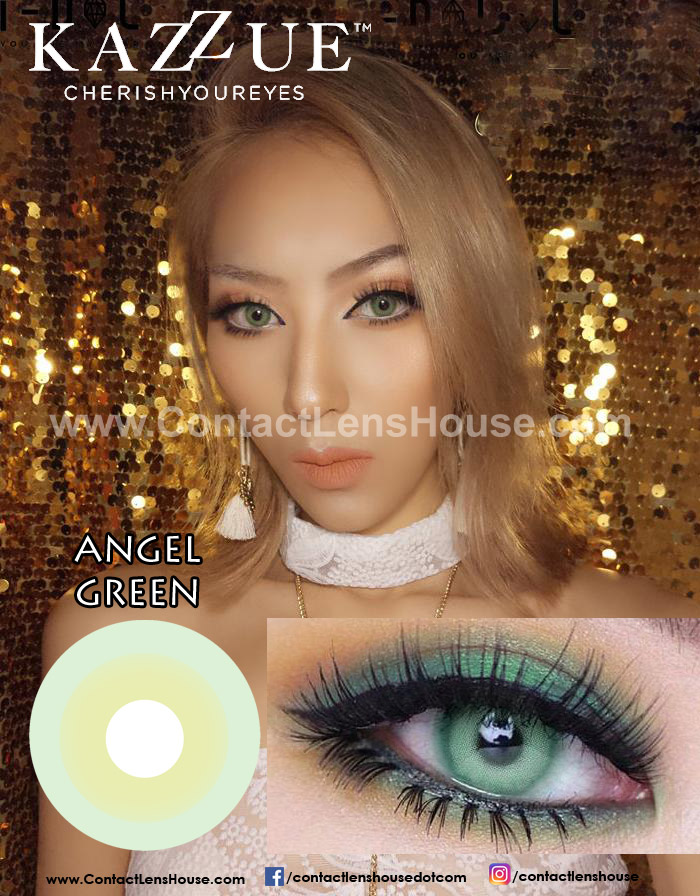 Angelic Green RX Halloween Contacts