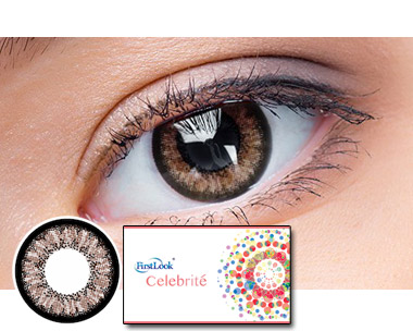 Celebrite L-Amour Honey Colored Contacts Lens