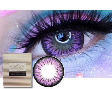 All Black / All White / Night Purple Cosplay Contacts (0.00 only) –  Candylens