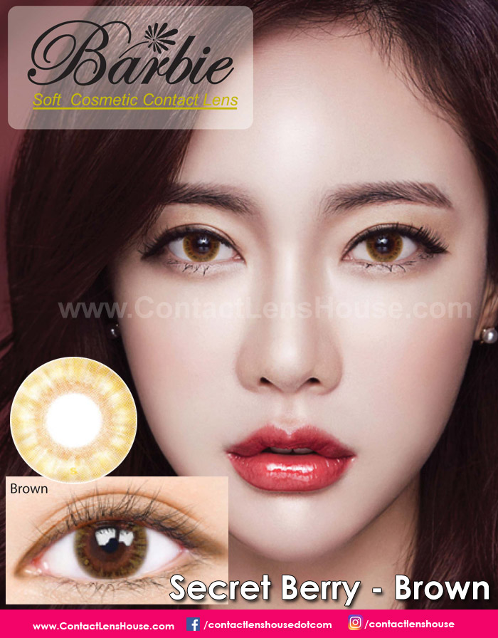Secret Berry Brown contact lenses