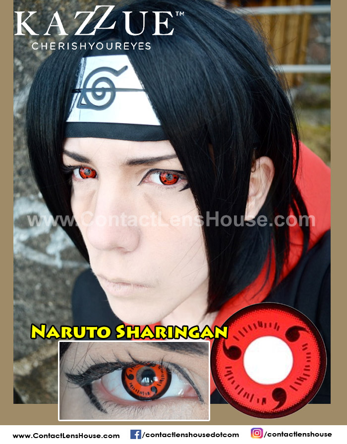 Sharingan Contacts - Order Best Naruto Sharingan Eye Contacts