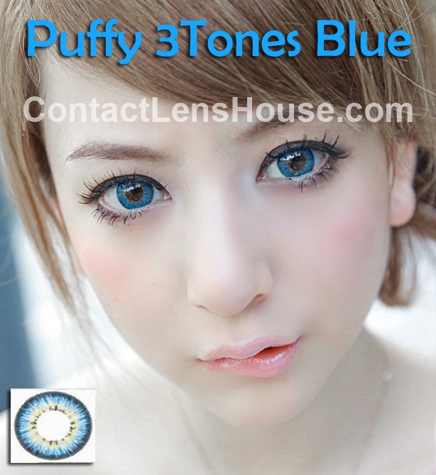 Puffy 3 Tones Color Contact Lenses ContactLensHouse