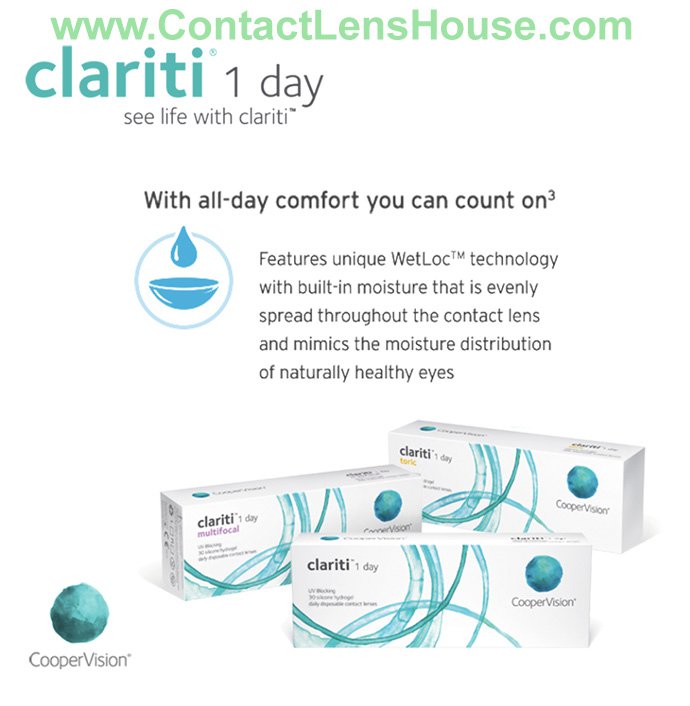Clariti 1 Day Multifocal Contact Lenses Clariti 1 Day Multifocal Contact Lenses