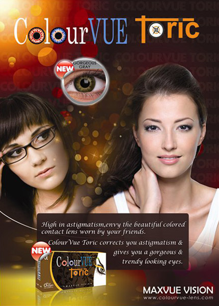 colourvue colour toric lens